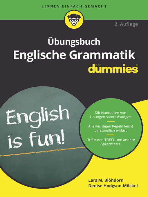 Title details for Übungsbuch Englische Grammatik für Dummies by Lars M. Blöhdorn - Wait list